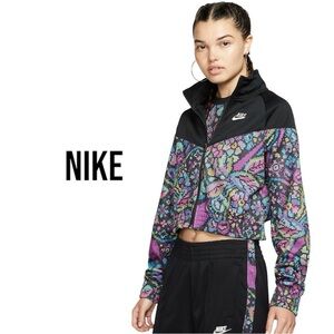 NIKE Rare Activewear Jacket | Retro Multicolour | Women’s Medium | LIKE NEW